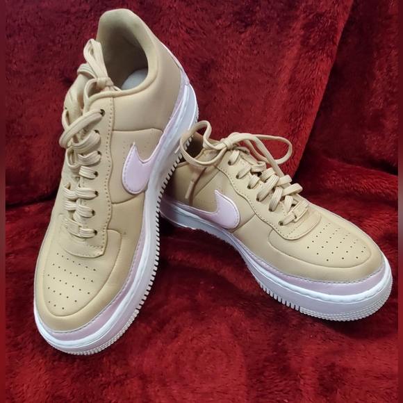 Nike Air Force 1 '07 Jester Xx 'Bio Beige Low Top Sneaker - Picture 1 of 7